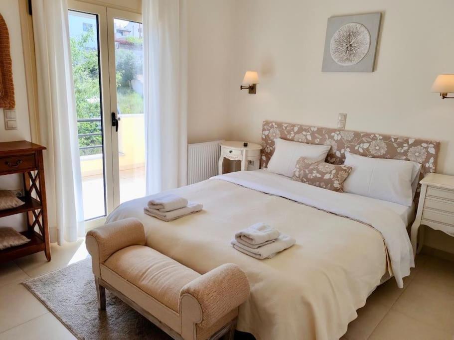 Bouzaíika Sea Breeze - Home With A View מראה חיצוני תמונה